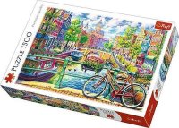 Trefl Trefl puzzle Kanál v Amsterdame 1500 26149