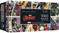 Trefl TREFL Puzzle UFT Marvel Avengers: Naprieč komiksovým vesmírom 9000 dielikov 81022
