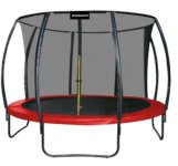 WANNADO WANNADO Trampolína 8FT - 244cm s vnútornou sieťou + rebrík - Red WD8R