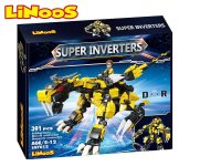 Wiky Stavebnica LiNooS Super Inverters Robot Dinosaurus LN7012 460122