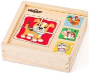 Woody Woody Minipuzzle - Zvieratká OLP102193048