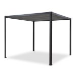 Blumfeldt Pantheon RemoteShade, altánok, motorizovaná strecha, 3 x 3 m, 280 g/m², sivý