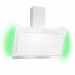 Klarstein Aurora 90 Smart, digestor, 90 cm, komínový, 550 m³/h, LED podsvietenie, A++, biely