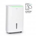 Klarstein DryFy Connect 50, odvlhčovač vzduchu, WiFi, kompresia, 50l/d, 45-55m², biely