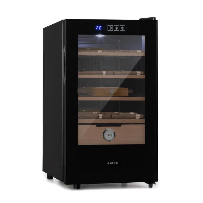 Klarstein El Presidente 48, humidor na cigary, 48 l, 4 police, cédrové