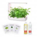 Klarstein GrowIt Cuisine Starter Kit Salad, 10 priesad, 25 W LED, 2 l, Salad Seeds, živný roztok