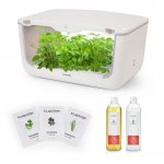 Klarstein GrowIt Farm Starter Kit Asia, 28 rastlín, 48 W, 8 l, semená Asia Seeds, živný roztok