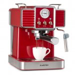 Klarstein Gusto Classico, espresso kávovar, 1050W, 20 bar, 1,5l, dotykový ovládací panel, nerez