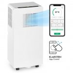 Klarstein Iceblock Ecosmart 9, mobilná klimatizácia, 3 v 1, 9000 BTU, ovládanie cez aplikáciu, biela