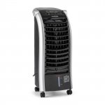 Klarstein Maxfresh, ochladzovač vzduchu, ventilátor, 6 l, 65 W, diaľkový ovládač, chladiaca náplň, čierny