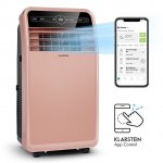 Klarstein Metrobreeze New York Smart 12k, mobilná klimatizácia, 12000 BTU/3,5 kW, energetická trieda A, diaľkový ovládač, ružovozlatá