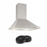 Klarstein Steinklar, digestor, sada na prestavbu do recirkulačnej prevádzky, 60 cm, 610 m³/h, 2 filtre s aktívnym uhlím