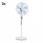 Klarstein Summerjam, stojanový ventilátor, sada 2 ks, 41 cm (16