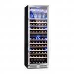 Klarstein Vinovilla Grande Duo, veľkoobjemová vinotéka, chladnička, 425l, 165 fl., 3-farebné LED osvetlenie