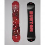 Jazdený bazárový snowboard BURTON Progression Wide Red2 s viazaním 156W cm