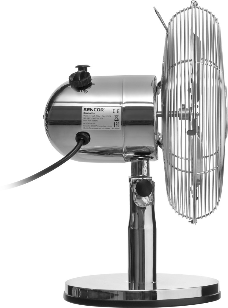 Magnet 3Pagen Stolový ventilátor čierna 25 cm