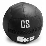 Capital_sports Bravor Wall Ball medicinbal PVC dvojité švy 6kg čierna farba