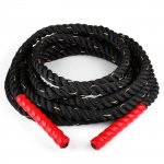 Capital Sports Klarfit Monster Rope,12m,3,8cm, nylon, lano, trojúderové,čer