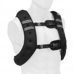 Capital Sports X-Vest, záťažová vesta, 8 kg, neoprén/nylon, 2 hrudné popruhy, čierna