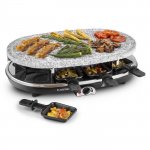 Klarstein Steaklette, 1500W, rakletovací s granitovou platňou, pre 8 osôb