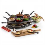 OneConcept Woklette, stolný gril, rakletovací gril, wok, 1200 W, 6 osôb, nepriľnavý