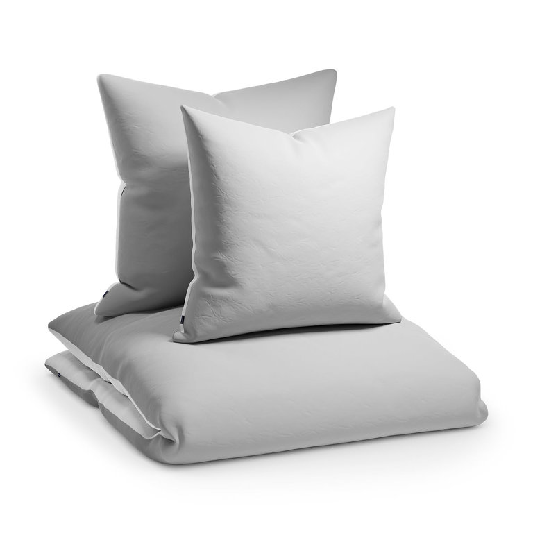 Sleepwise Soft Wonder-Edition, posteľná bielizeň, svetlosivá, 200 × 200 cm, 80 x 80 cm