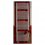A-Interiéry - Kúpeľňový radiátor Eco EC-X 45132 / biela RAL 9016 (132x45 cm) eco_ecx45132