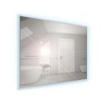 A-Interiéry - Zrkadlo závesné s LED podsvietením Nika LED 1/80 nika ľad 1-80