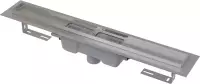 Alcadrain Podlahový žľab s okrajom pre perforovaný rošt, zvislý odtok APZ1001-550 APZ1001-550