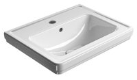 GSI - CLASSIC keramické umývadlo 60x46cm, biela ExtraGlaze 8731111