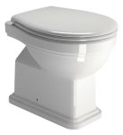 GSI - CLASSIC WC misa 37x54 cm, zadný odpad, biela ExtraGlaze 871111