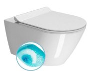 GSI - KUBE X závesná WC misa, Swirlflush, 36x55 cm, biela ExtraGlaze 941511