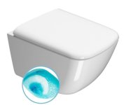 GSI - SAND závesná WC misa, Swirlflush, 50x36 cm, biela ExtraGlaze 901611