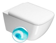 GSI - SAND závesná WC misa, Swirlflush, 55x37 cm, biela ExtraGlaze 901511
