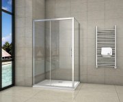 H K - Produkty značky Hezká koupelna - Obdĺžnikový sprchovací kút SYMPHONY 100x80 cm s posuvnými dverami SE-SYMPHONY10080
