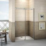 H K - Produkty značky Hezká koupelna - Posuvné sprchové dvere DIAMOND 141- 145x195cm L / P variant SE- DIAMOND 145 SET