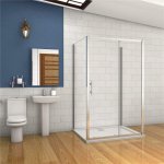 H K - Produkty značky Hezká koupelna - Trojstenný sprchovací kút SYMPHONY U3 110x70x70 cm s posuvnými dverami vrátane sprchovej vaničky z liateho mramoru SE-SYMPHONYU31107070/THOR-11070