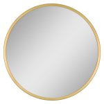 HOPA - Zrcadlo bez osvětlení HALLE GOLD OLNZHAL8025G
