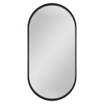 HOPA - Zrcadlo bez osvětlení NEBRA BLACK OLNZNEB5010B