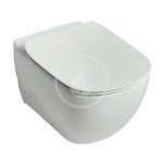 IDEAL STANDARD - Tesi Závesné WC s doskou SoftClose, AquaBlade, biela T3546V1