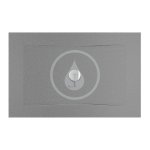 JIKA - Cubito Pure Sprchová vanička oceľová premium 1200 mmx900 mm, antislip, čierna H2164216160001