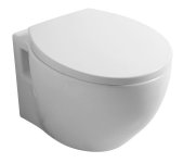 KERASAN - BIT závesná WC misa, 37,5x51 cm, biela 441501