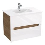Kúpeľňová skrinka s keramickým umývadlom Lutecia W 80-2Z | A-Interiéry lutécia w 80-2z