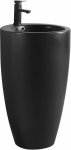 MEXEN - Alona voľne stojace umývadlo 49 x 48 cm, čierny mat 26094870