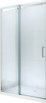 MEXEN - Omega posuvné sprchové dvere 120, transparent, chróm so sadou pre niku 825-120-000-01-00