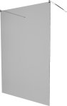 MEXEN/S - KIOTO samostatne stojaca sprchová zástena 100 x 200, grafit, chróm 800-100-002-01-40