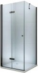 MEXEN/S - LIMA sprchovací kút 70x70 cm, transparent, čierna 856-070-070-70-00