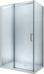 MEXEN/S - OMEGA sprchovací kút 130x90 cm, transparent, chróm 825-130-090-01-00
