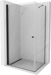 MEXEN/S - Pretória sprchovací kút 100x80 cm, transparent, čierna 852-100-080-70-00