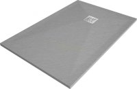 MEXEN - Stone+ sprchová vanička obdĺžniková 100x70 cm, sivý betón 44617010